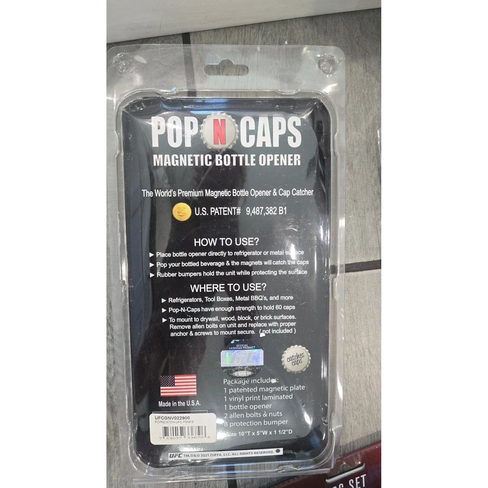 UFC pop caps